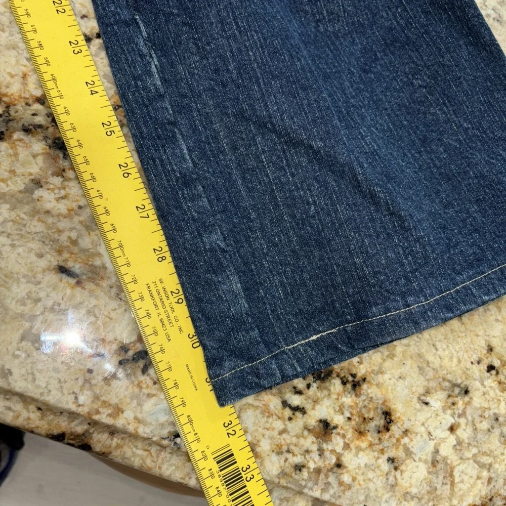 DICKIES UTILITY JEAN MENS 44X32 Carpenter denim y2k blue